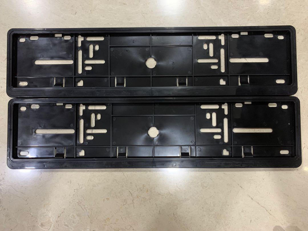 Plain Car Plate’s holder/frame, Car Accessories, Car Plates on Carousell