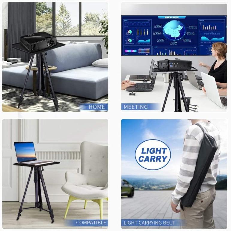 Projector Stand,Laptop Stand,Aluminum Multifunction Tripod Stand with