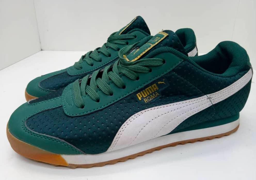 Puma roma green clearance