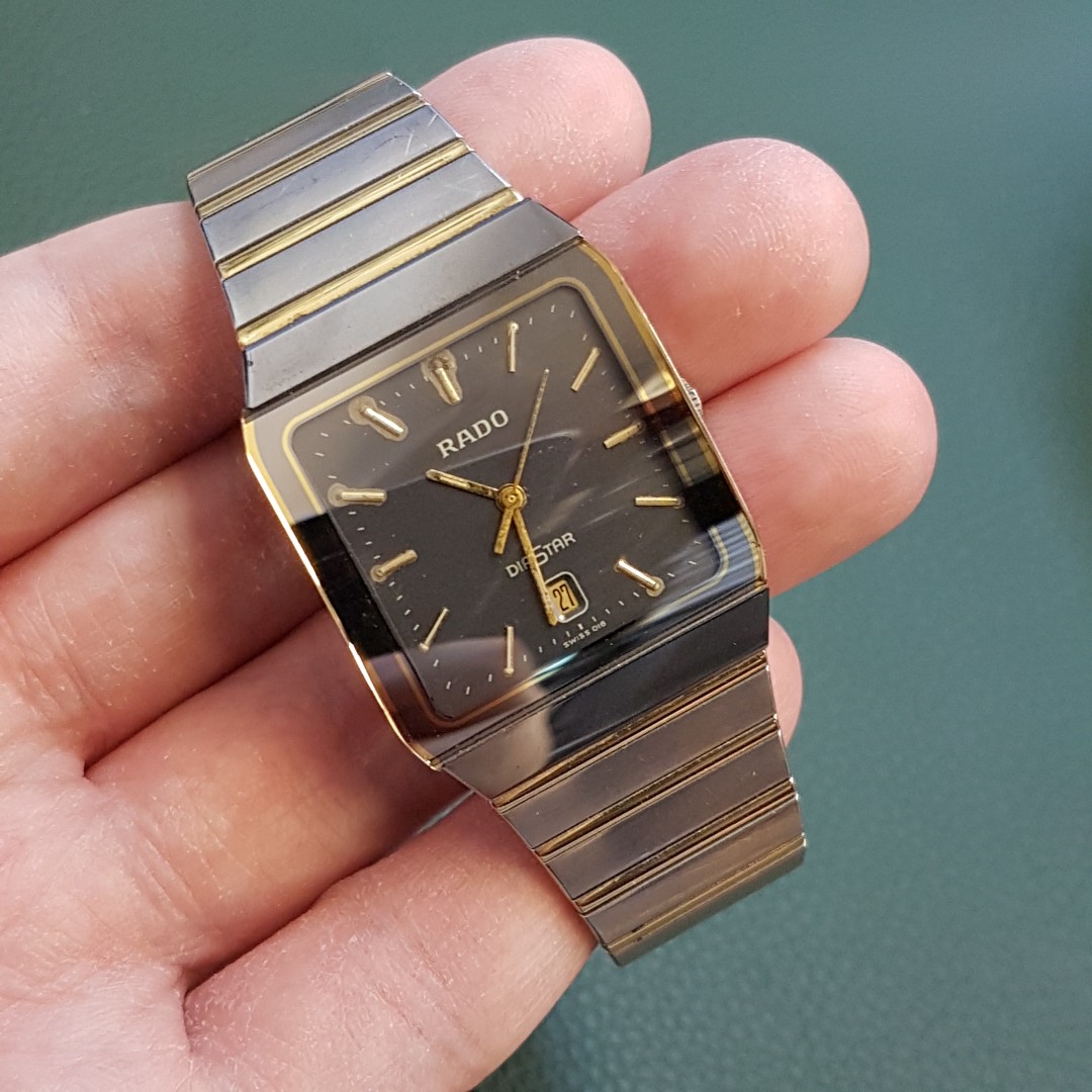 Rado DiaStar Grey Quartz Watch Women s Fashion Watches