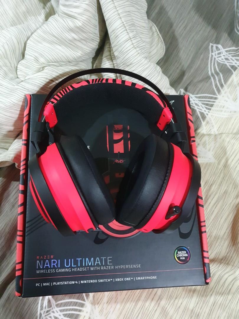 Razer Nari Ultimate Pewdiepie Edition Video Gaming Gaming Accessories Interactive Gaming Figures On Carousell