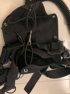 Scuba SideMount harness BC