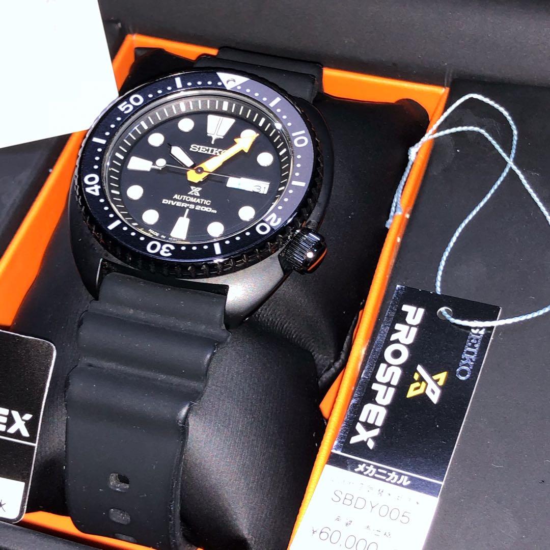 Seiko Prospex SBDY005 Turtle Black Series Mobile Phones Gadgets