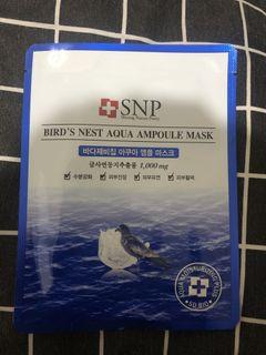 Masker SNP bird’s nest aqua ampoule