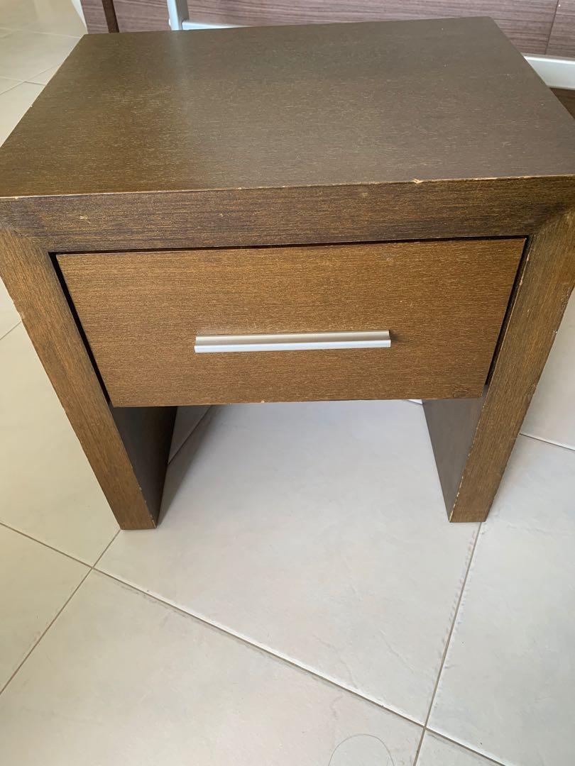 Side Table (Category: Tables & Sets) located in Singapore. Submitted by milink (Listing ID 1045762105, Image 1). Description: Bedside table with drawers Self collection Payment by Payla before collection .