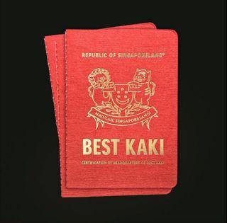 Singlish Passport - BEST KAKI