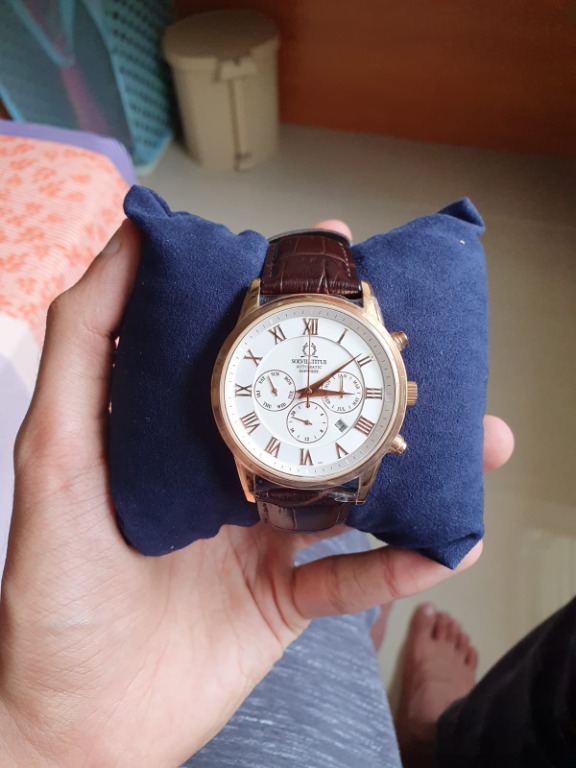 Solvil Et Titus Automatic Watch Men s Fashion Watches
