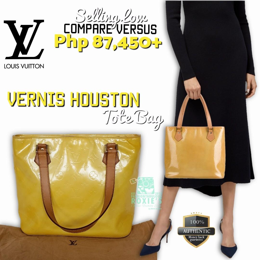 Store Bought - 💯% Authentic LOUIS VUITTON LV Houston Vernis Tote Bag  (Discontinued- Collectible Piece), Luxury, Bags & Wallets on Carousell