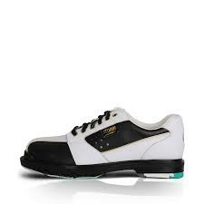 black and white bowling shoes