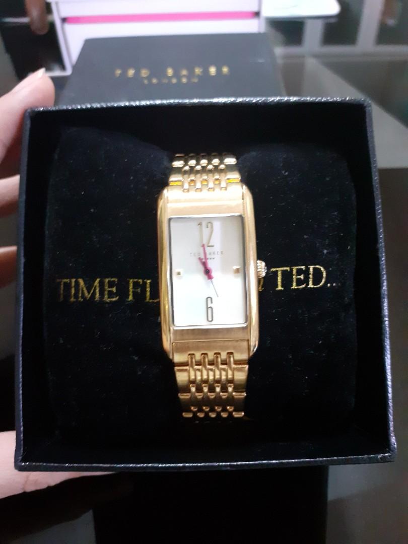 Ted Baker Mother of Pearl Gold Watch Women s Fashion Watches Accessories Watches on Carousell