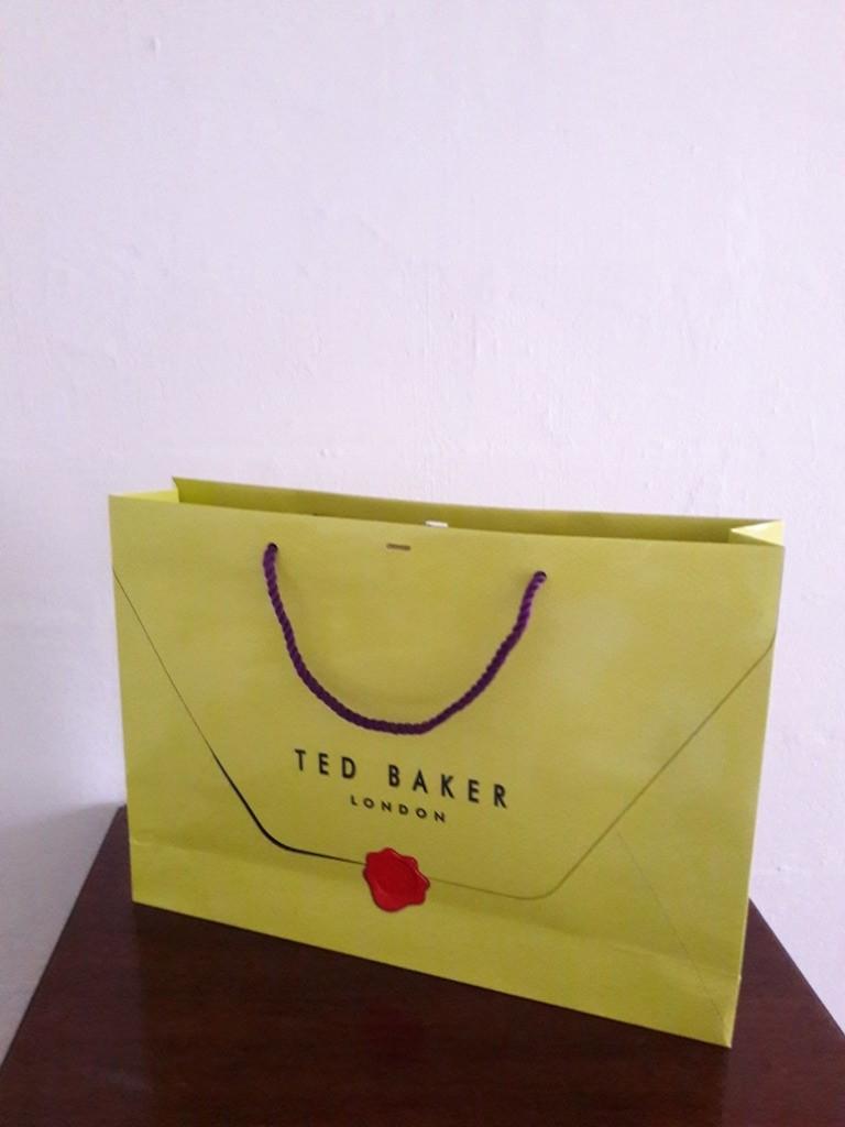 Ted Baker Paper Bag Luxury Accessories on Carousell
