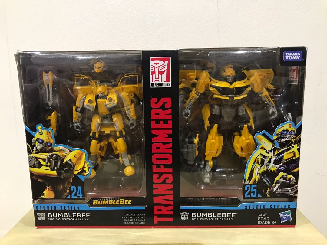 Transformers studio series 24 and 25 deluxe class bumblebee 2pk on sale