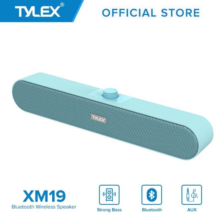Tylex Xm19 Wireless Bluetooth Speaker Strong Bass With Hand Free Function Tf Card Aux Slot Soundbar Speaker Electronics Others On Carousell