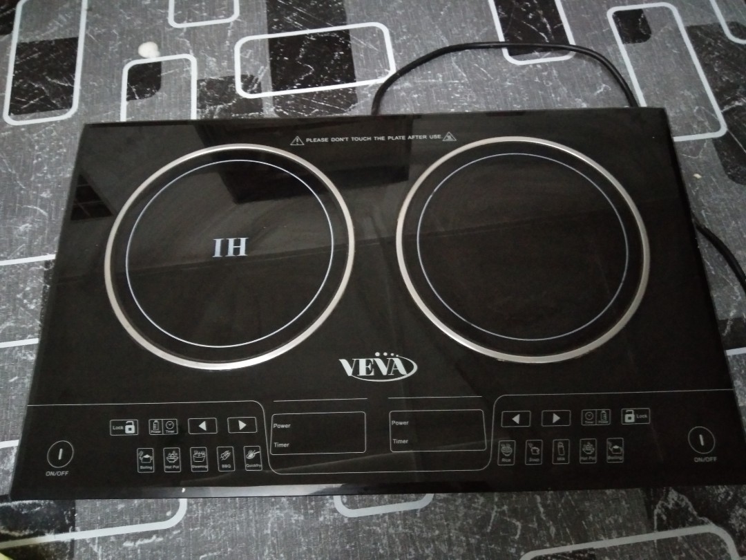 VEVA InductionHalogen Cooker, TV & Home Appliances, Kitchen Appliances