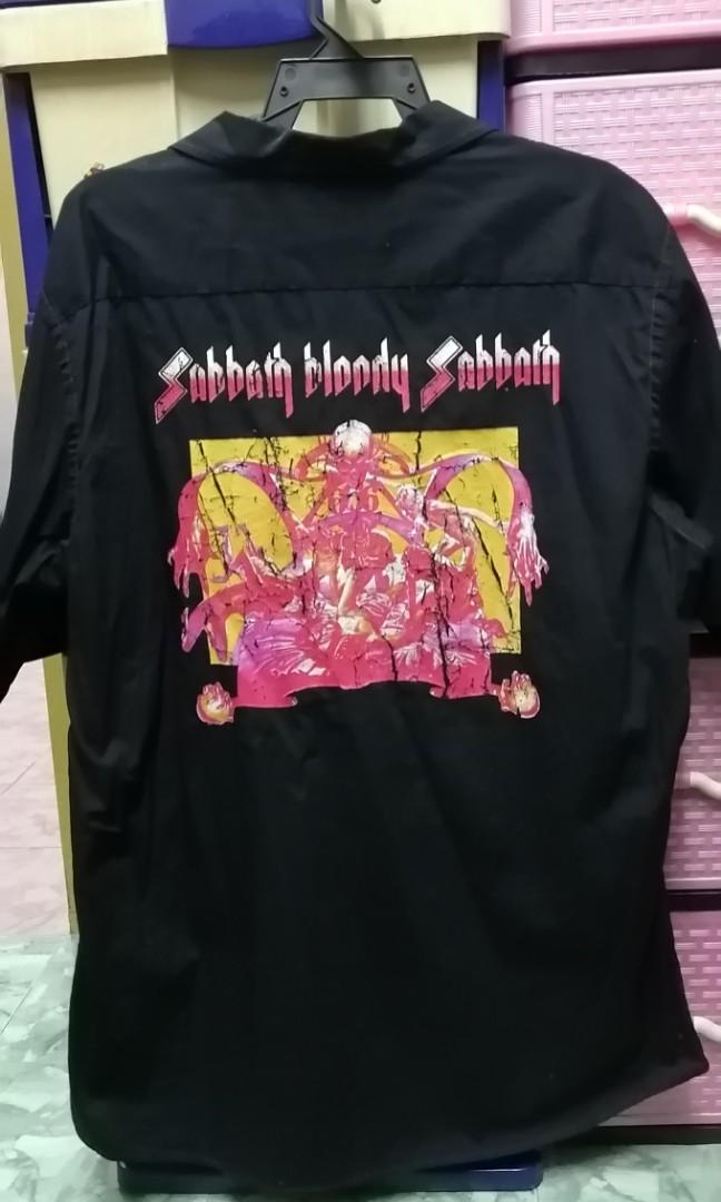 Vintage Black Sabbath Workshirt, Men's 
