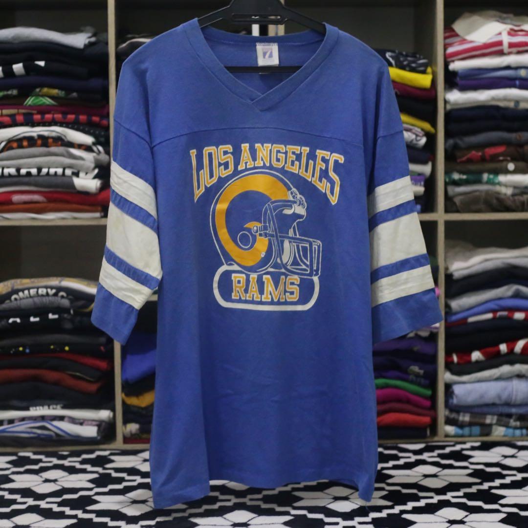 Vintage Los Angeles LA Rams Shirt Mens Large Logo 7 Jersey Shirt NFL  Football US