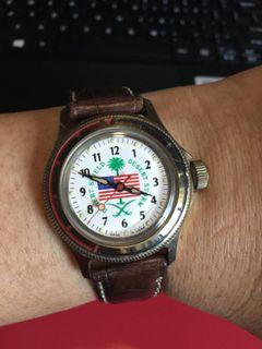 Vintage USSR watch (Desert storm)