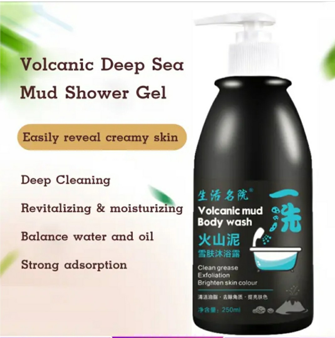 Volcanic Mud Shower Gel Beauty Personal Care Bath Body Bath On Carousell