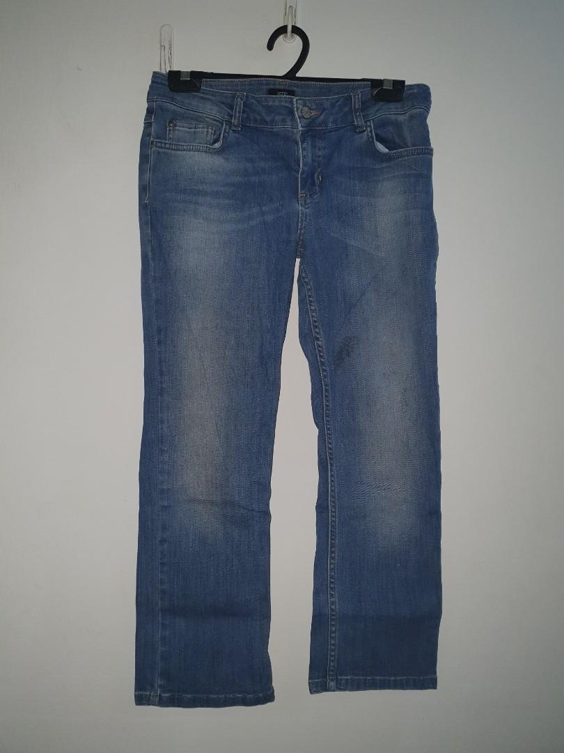 size 10 jeans waist in inches