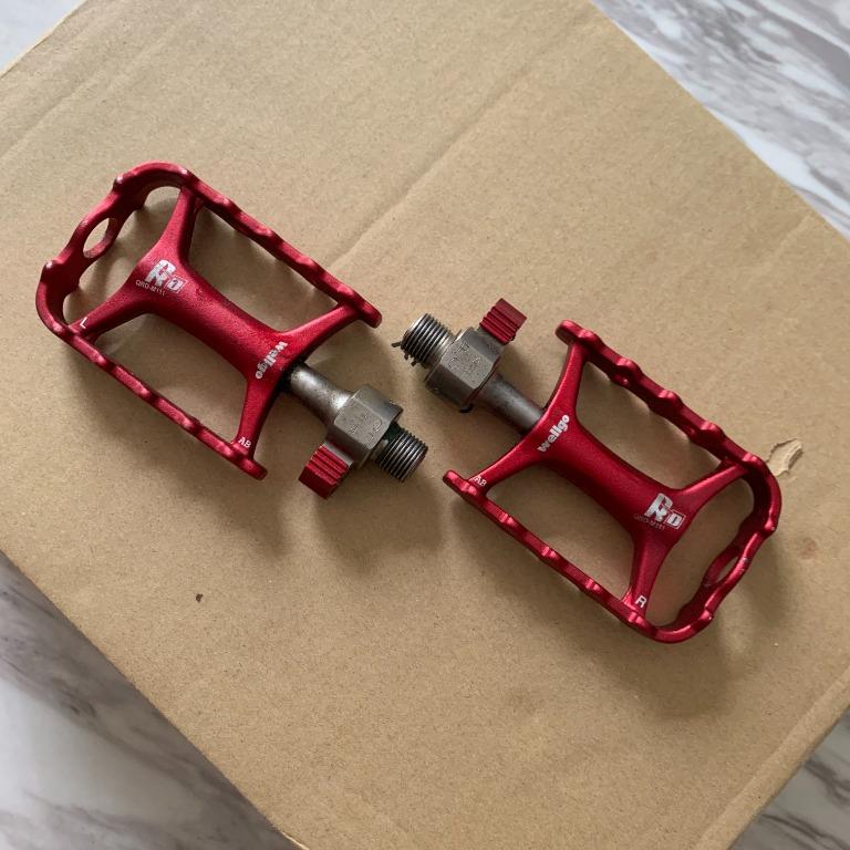 Wellgo Quick Release Pedals Sports Equipment Bicycles Parts Parts Accessories on Carousell