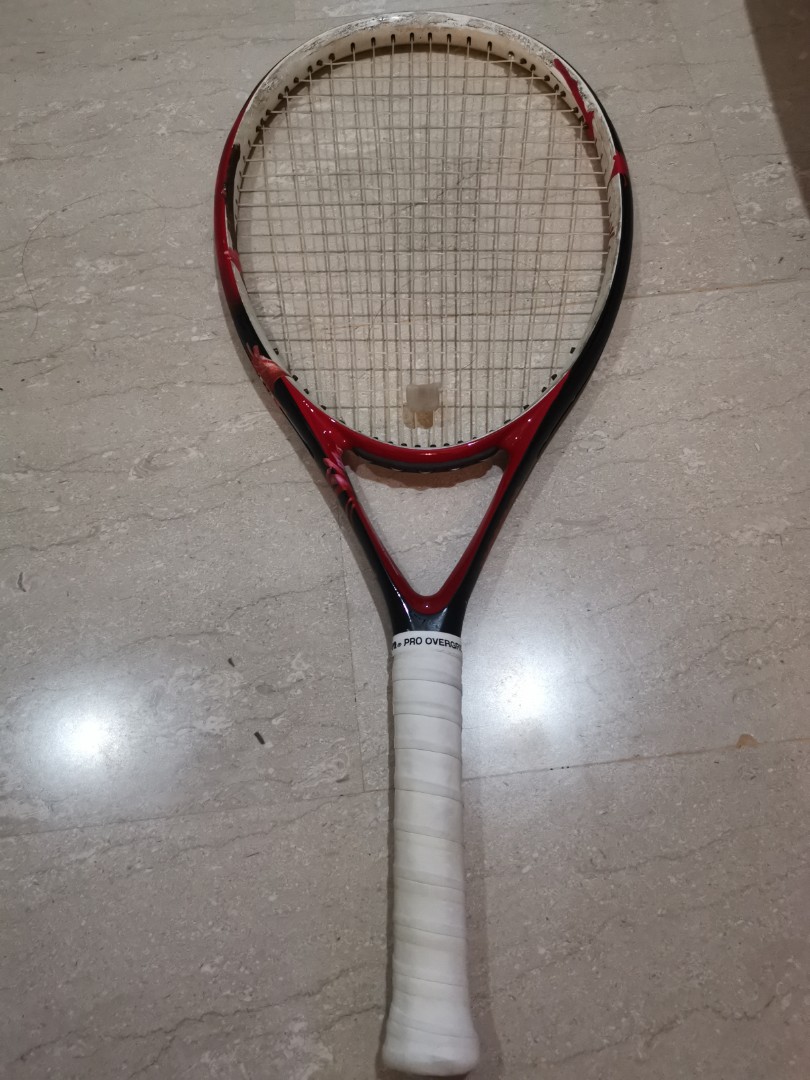 Wilson W2 Spicy Ruby Tennis Racquet, Sports Equipment, Sports & Games ...