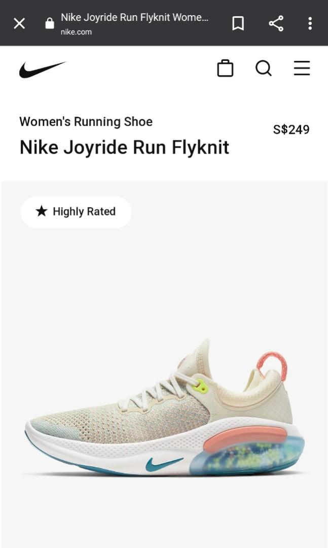 joyride run flyknit womens