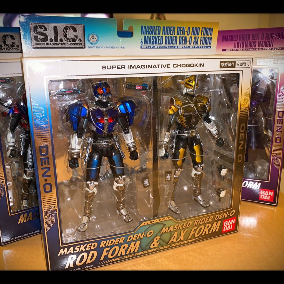 2008 SIC LIMITED 限量版 幪面超人 Masked Rider Kamen Rider Den-O 電王系列 幪面超人 電王 聖 ...