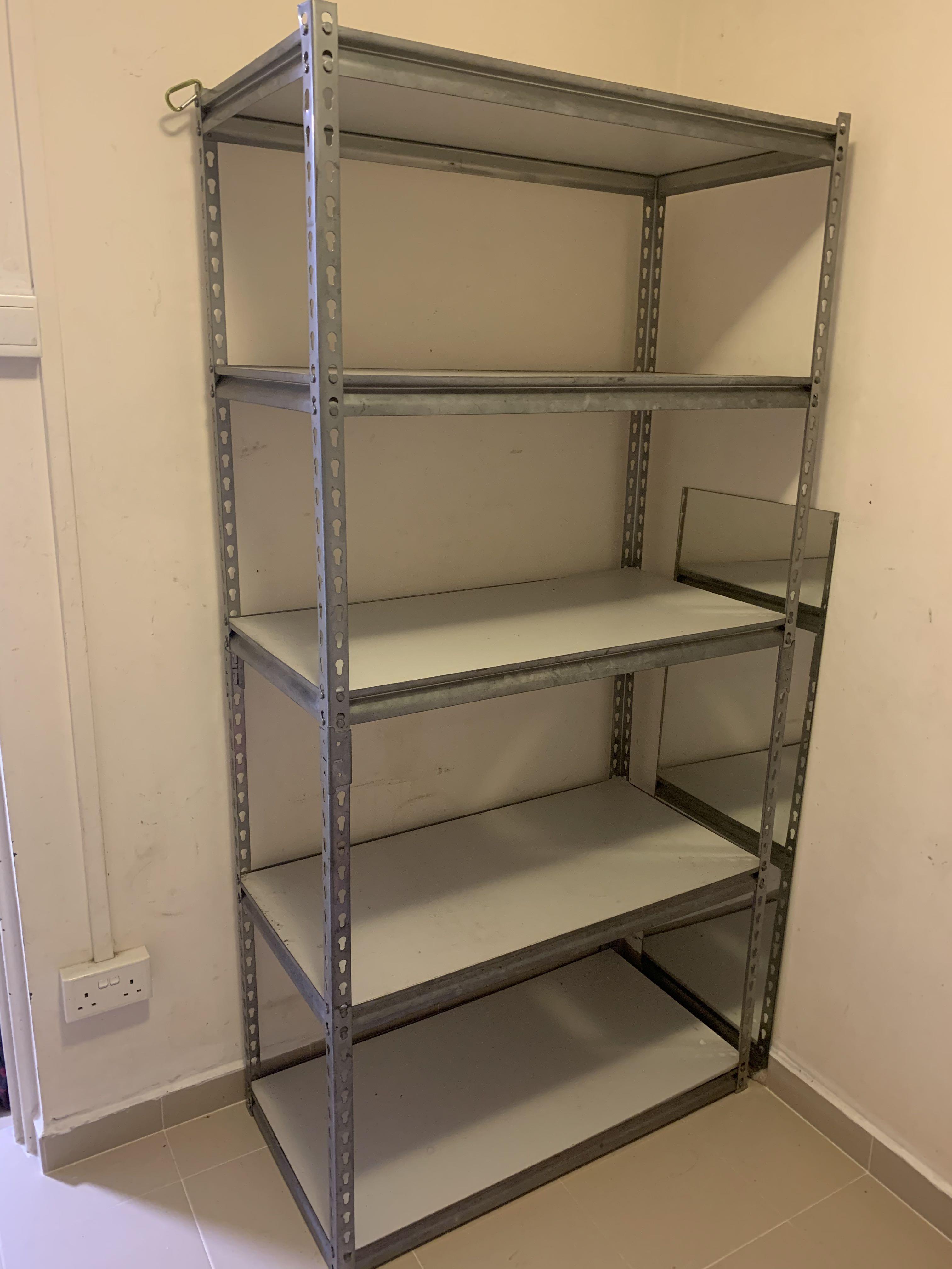 [reserved] 5tier Metal shelf, Furniture & Home Living, Furniture