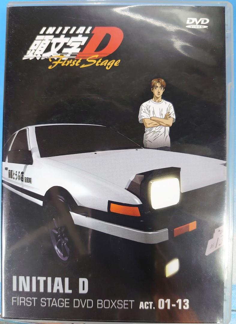 8dvd 頭文字Ｄ initial D first stage boxset 01-26(完), 興趣及遊戲 
