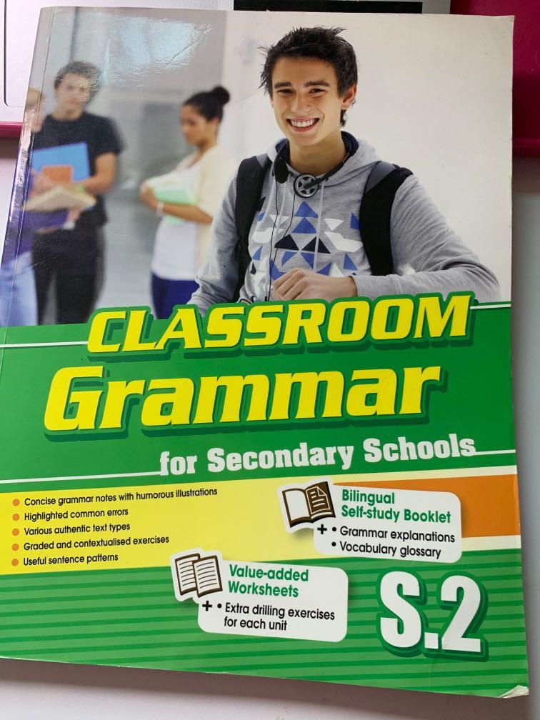 中二英文練習classroom Grammar 興趣及遊戲 書本 文具 教科書 Carousell
