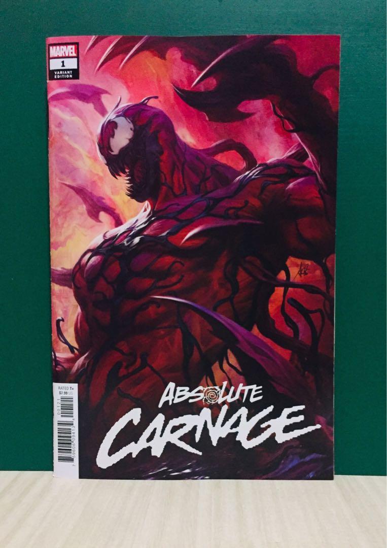Absolute Carnage #1 Artgerm variant (Category: Comics & Manga) located in Quezon City. Submitted by kesantos (Listing ID 1039303983, Image 1). Description: * Before making any deals, kindly make sure you can commit with the Seller’s preferences/conditions * ONE(1) week reservation only * Kindly read Meet-up and Mailing & Delivery details below.