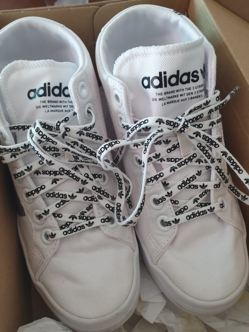 adidas court vantage silver