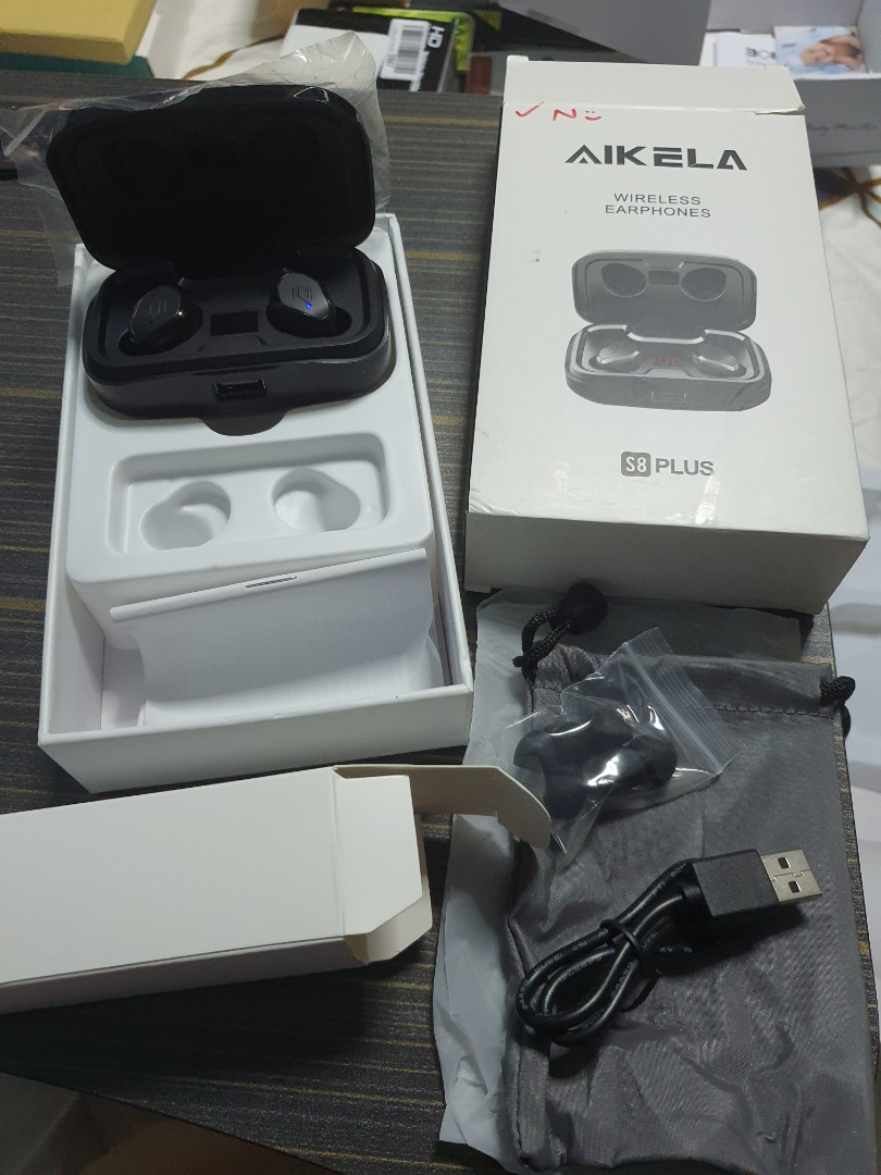 AIKELA S8 Plus Earbuds 2 units stock Audio Earphones on Carousell