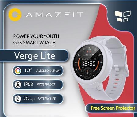 Amazfit verge lite waterproof on sale