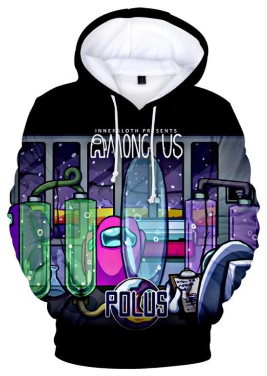 Among Us Innersloth 3d Hoodie Men S Fashion Clothes Tops On Carousell