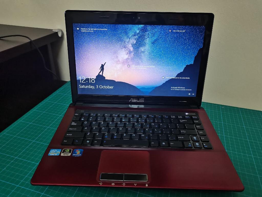Asus A43s Laptop Intel Core I3 Nvidia Gpu 2gb Ram 4gb Hdd 750gb Used Electronics Computers Laptops On Carousell