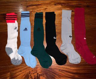 Authentic Adidas & Nike Football socks