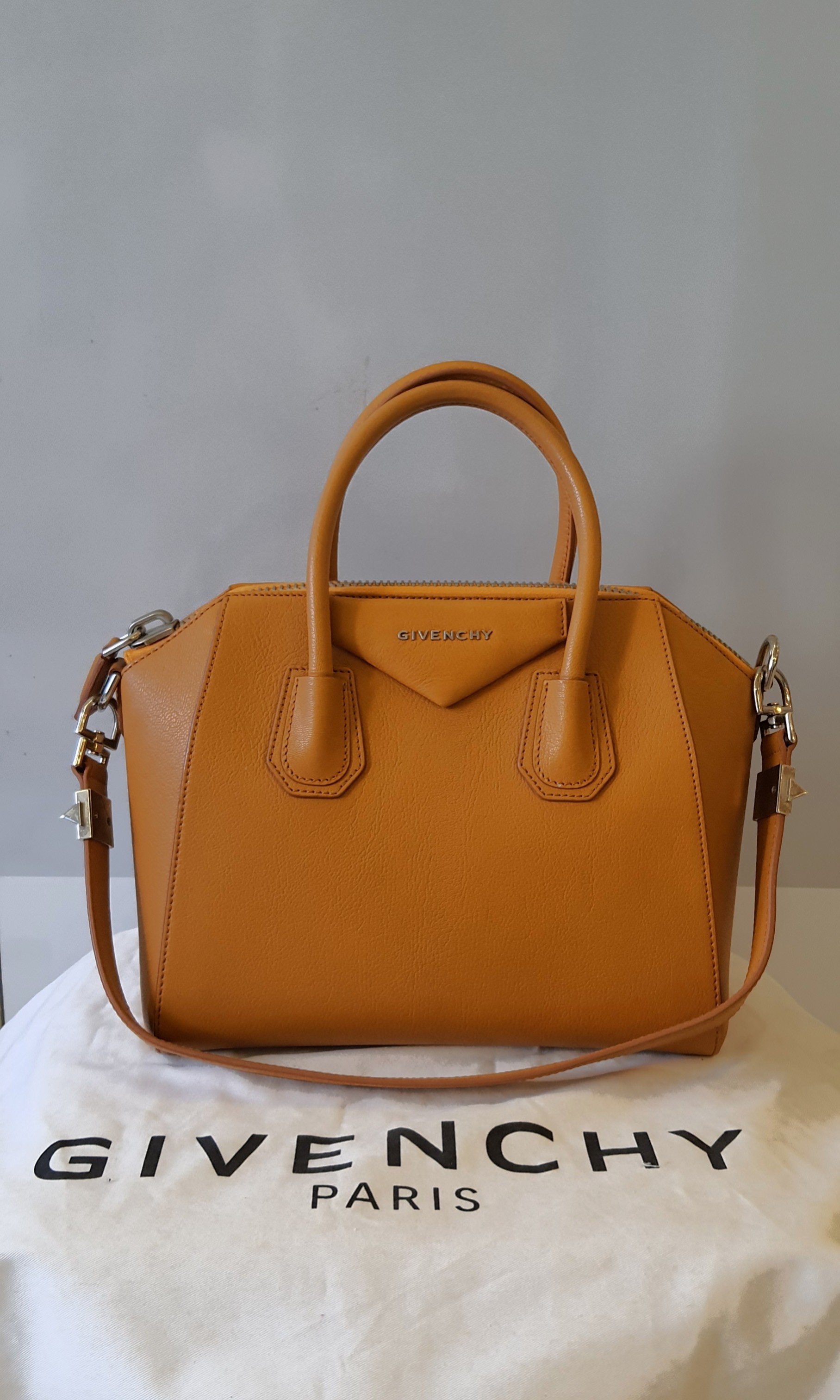 Givenchy tan bag hotsell