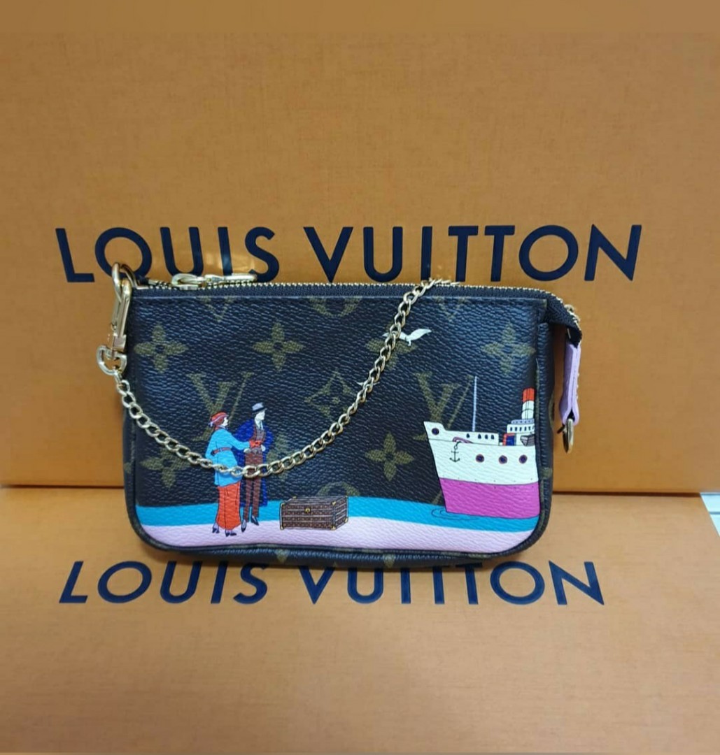Louis Vuitton Bag Mini Pochette 2016 Christmas Animation