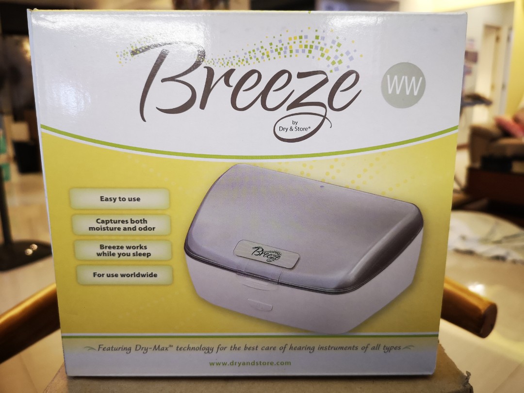 Breeze dehumidifier for cochlear implants and hearing aids by Dry