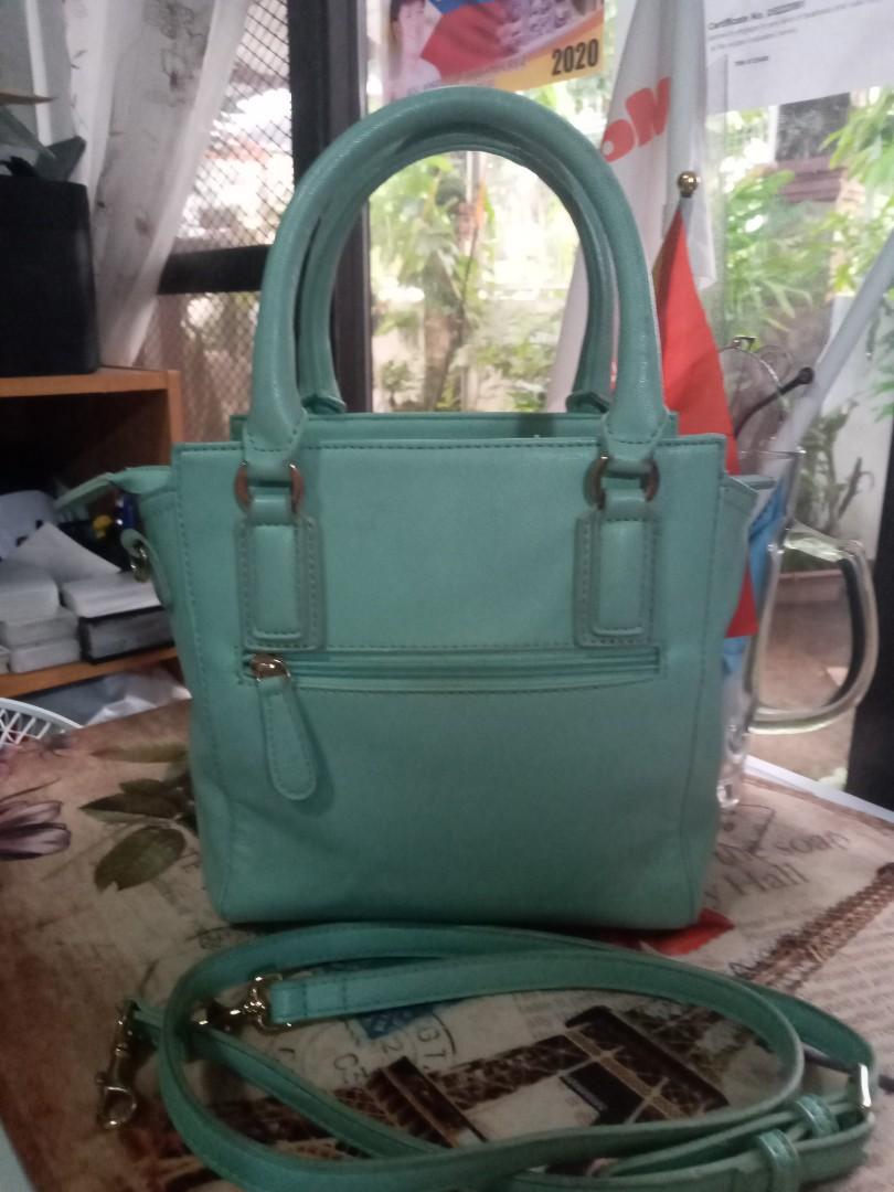 BRERA Mint Green 2-Way Mini Sling/ Hand Bag, Luxury, Bags & Wallets on  Carousell