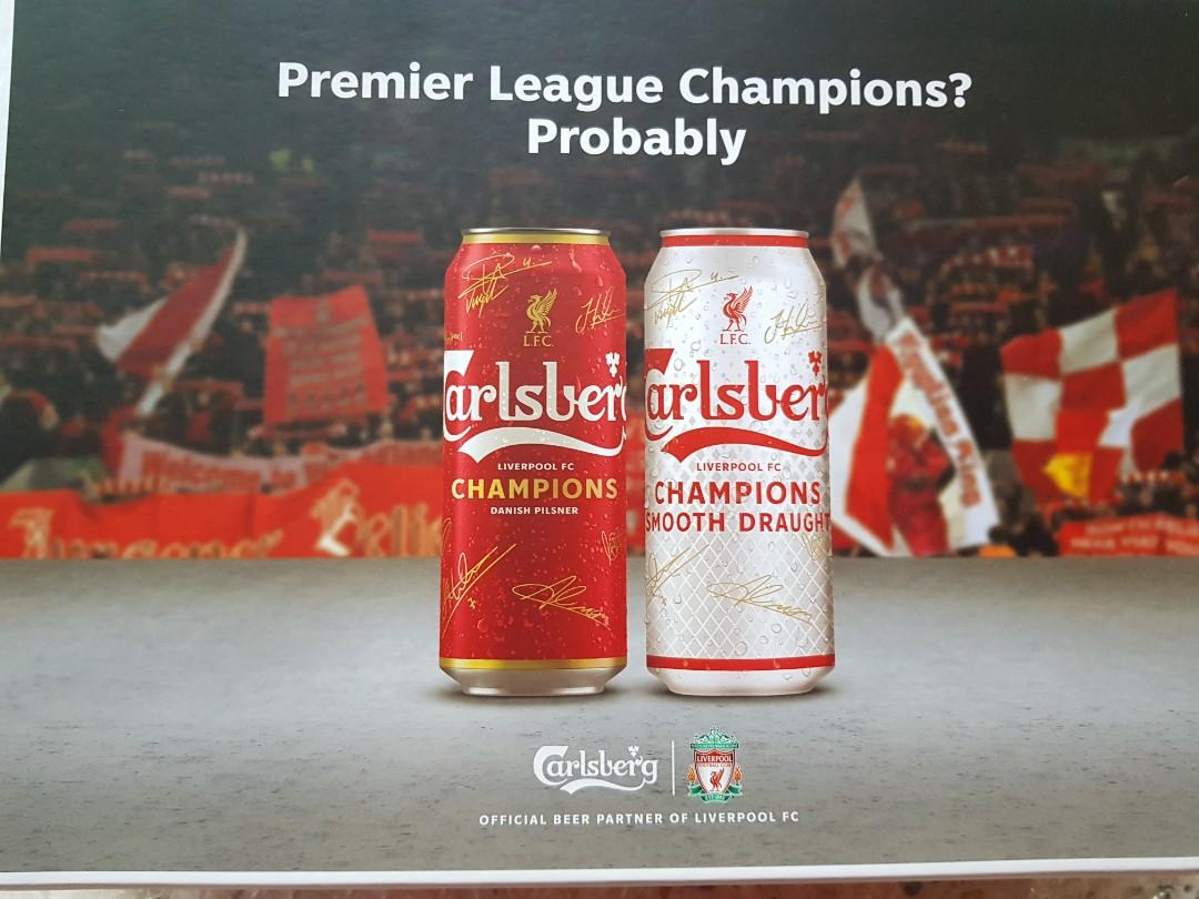Carlsberg Liverpool FC champions collectors set Everything Else