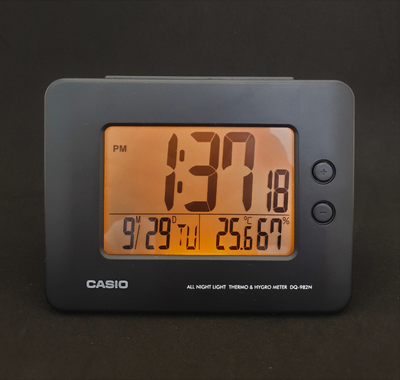 Casio digital led wall clock cheap