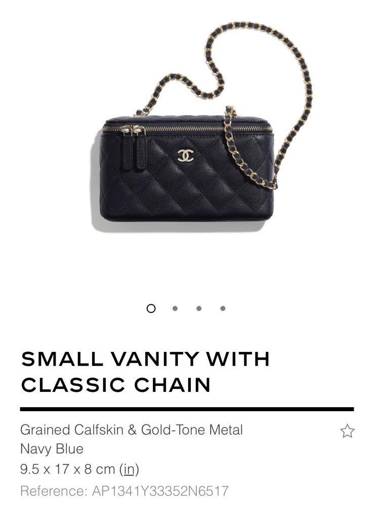 Chanel Small Vanity With Classic Chain Price 2024 favors