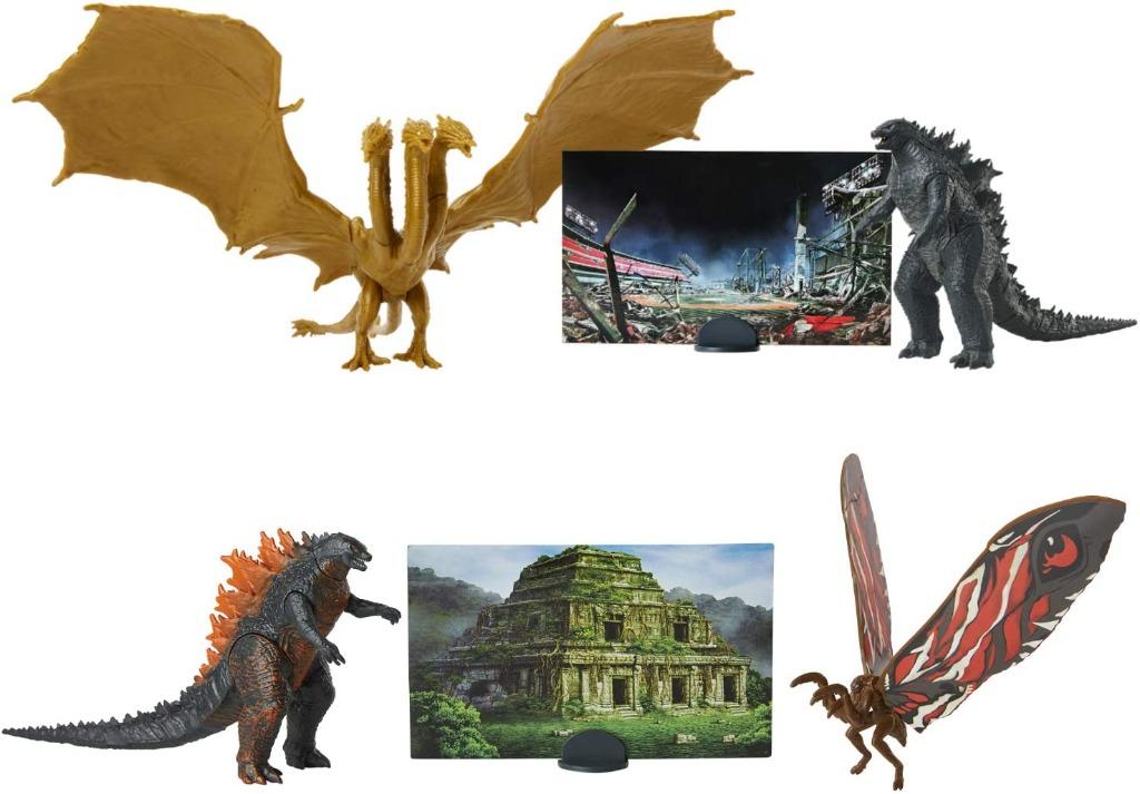 King of the monsters 4k, hdr. Chk Godzilla King Of Monsters Battlepack Featuring King Ghidorah And Mothra Set Toys Games Bricks Figurines On Carousell