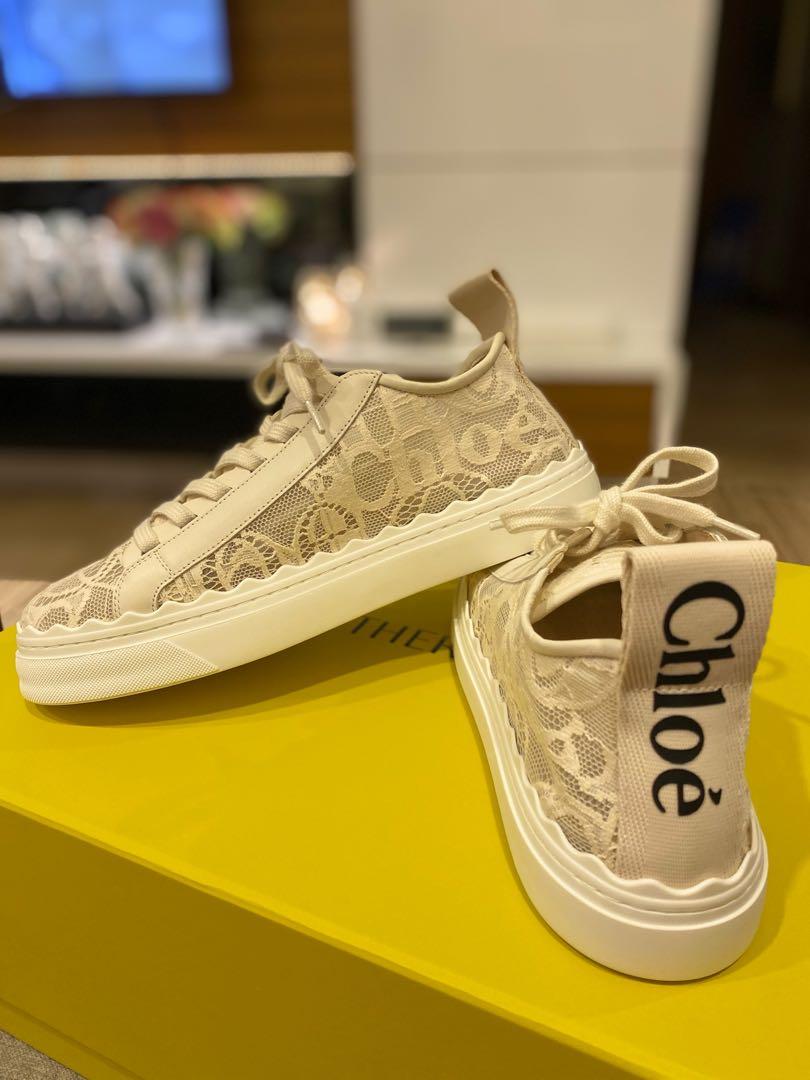 Chloe Lauren lace sneaker size 40