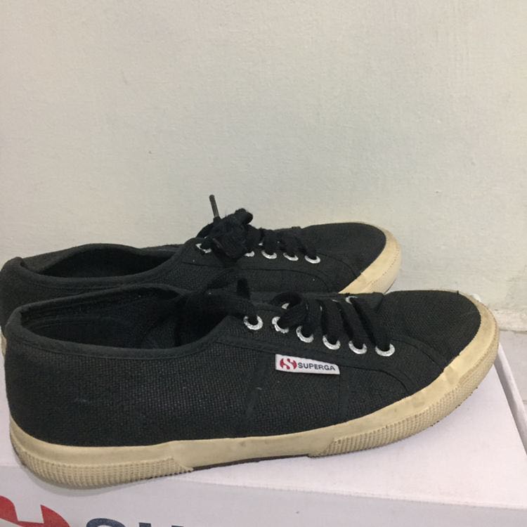 black superga shoes