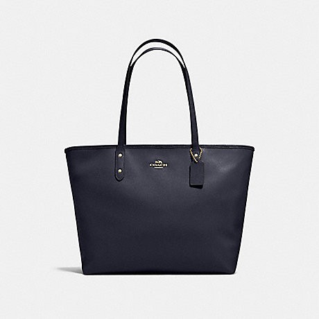 COACH Crossgrain City Zip Tote Large F11926 Luxury Bags