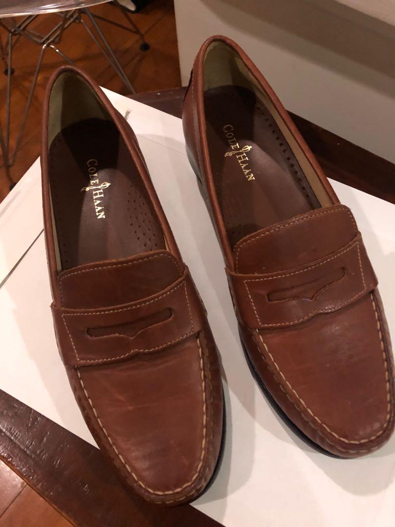 cole haan penny loafers womens