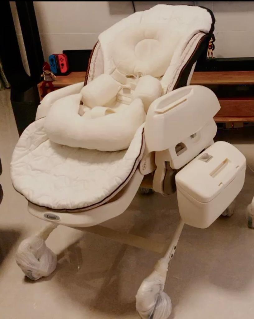 Combi auto swing high chair cheap